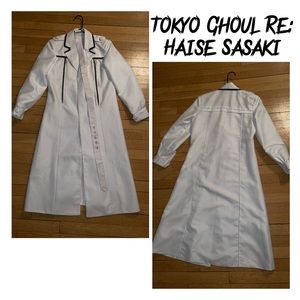 Tokyo Ghoul Re: Haise Sasaki Kaneki Ken Cosplay Jacket with Belt